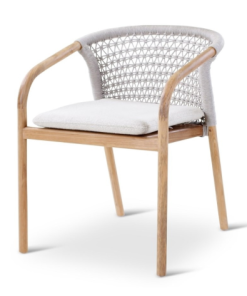 Alternative view of Lugano armchair by Castle Line